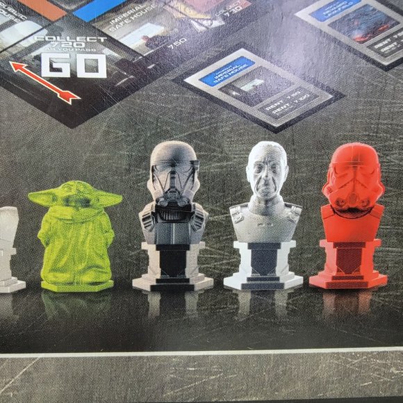 MONOPOLY Star Wars The Mandalorian Edition Family Board Game Disney Hasbro - NEW - Picture 3 of 6